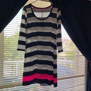 Blue and white striped Lilly Pulitzer Dress